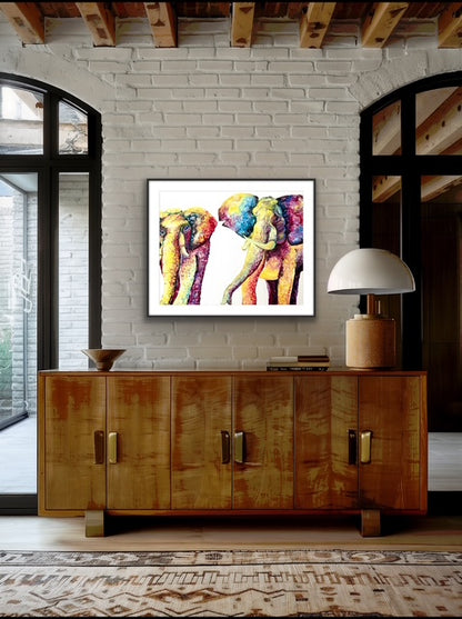"Rainbow Bond" - Print
